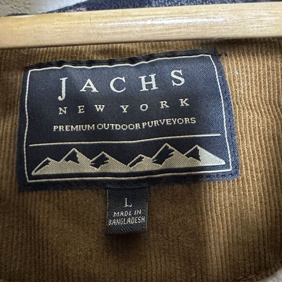 Jachs New York Wool Blend Jacket Faux Fur Lined Insulated Men L Outdoor Aztec - Picture 7 of 13